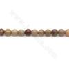 Regenbogen Jaspis runde Perlenkette Durchmesser 4-12mm Loch 0.6-1.2mm Länge 39~40cm/Strang