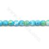 Perles de Jaspe impériale teinté rond sur fil Taille 6mm trou 1.2mm environ 61perles/fil