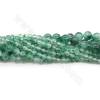 HanBai gefärbte Blüte Jade Perlenkette Durchmesser 6-10mm Loch 1-1.2mm Länge 39~40cm/Strang