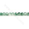 HanBai gefärbte Blüte Jade Perlenkette Durchmesser 6-10mm Loch 1-1.2mm Länge 39~40cm/Strang