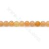 Gefärbte HanBai Jade Perlen Strang Rund Durchmesser 6 mm 1 mm Ca. Perlen 64Perlen/Strang