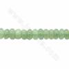 Filo di perline di avventurina naturale Forma Abacus Dimensioni 3x6mm Foro 1mm circa 124 perline/filo