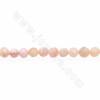 Natürliche rosa Opal Perlen Strang facettiert rund Durchmesser 4 mm Loch 1 mm Ca. 92Perlen/Strang