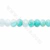 Natural Amazonite  Faceted Abacus Beads Strand Size 2x3mm Hole 0.8mm Approx155Beads/Strand