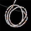 Natürliche Amazonit Perlen Strang Rund Durchmesser 3 mm Loch 0,8 mm Ca.130 Perlen/Strang