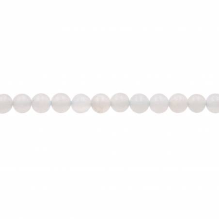 Perline naturali di amazzonite cinese Diametro rotondo 2 mm Foro 0,8 mm Circa 160 perline/filare