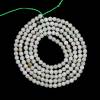 Perles de Myanma Jade ronde sur fil Taille 6mm trou 1.2mm environ 66perels/fil