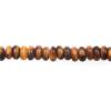 黃虎眼石串珠 算盤珠 尺寸2x4毫米 孔徑1.2毫米 長度39-40厘米/條