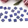 Lapislazzuli naturale Cabochons Dimensione quadrata 10x10mm 2pcs/pack