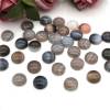 Botswana Achate runde Cabochons  Durchmesser 8mm  30 Stck / Packung