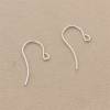 925 Sterling Silver Earring  Hook Ear Wire Size 11x20mm  Pin 0.8mm  Hole 1.5mm  20pcs/Pack