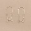 925 Sterling Silver Leverback Earring Findings Size 13x32mm Pin 0.6mm 10pcs/Pack