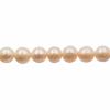 Natural Pink Fresh Water  Pearl Beads Strand Round Size 9~10mm Hole 0.7mm 15~16"/Strand