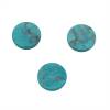 Howlite Cabuchon Green Dyed Howlite Double Round 8mm 20pcs/package