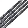 Natural Snowflake Obsidian Beads Cube Size 4x4mm Hole 0.8mm 39-40cm/Strand