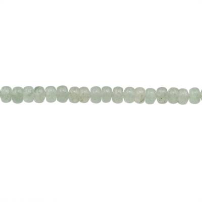 Aventurine abakusperlenförmige Perlenkette  3x4mm  Loch 0.8mm  ca. 140 Stck / Strang 15~16"
