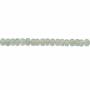Natural Green Aventurine Abacus Beads Strand 3x4mm  Hole 0.8mm About 140 Beads/Strand 15~16"
