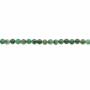 Afrikanische Jade runde Perlenkette  Durchmesser 3mm  Loch 0.7mm  ca. 130 Stck / Strang 15~16"