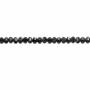 Perline di Spinello naturale filo sfaccettato Abacus Dimensioni 3x4mm foro 0.6mm circa 136 perline/filo 15~16"