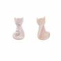 鑲鋯石的粉色小貓貝殼珍珠母 11x22毫米  孔徑 1毫米   16個/包