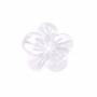 五葉花白色珍珠母 12毫米  孔徑 0.9毫米   16個/包