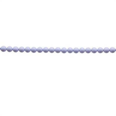 Шар 4мм бусы из перламутра разного цвета  гальванические шарики  отв.0.6мм  примерно 96 бусинок/нитка  длина 39-40см