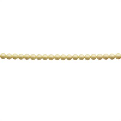 多彩貝殼珠串珠 直徑4毫米 孔徑 約0.6毫米 約96個/條 15~16"