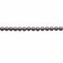 Perlas de Concha Nácar electrochapada Diámetro8mm Agujero0.8mm Aproxi 50cuentas/tira