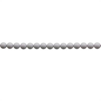 Multicolore perles nacrées ronde sur fil  8mm de diamètre trou 0.8mm 50perles/fil Environ15~16"