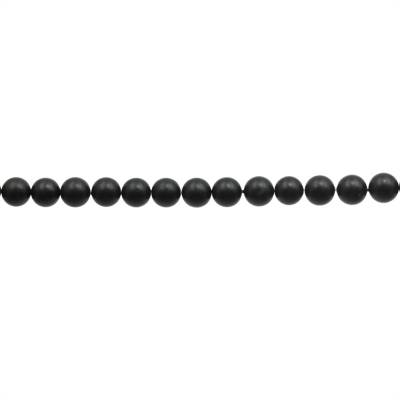 Plated Matte Shell Pearl Round Beads Strand 10mm  Hole 0.8mm About 40 Beads/Strand15~16"