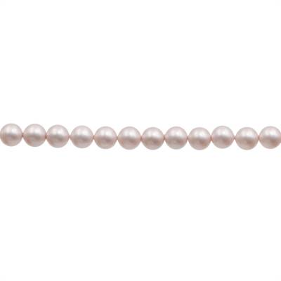 Multi-Color Plated Shell Pearl Round Beads Strand 10mm Hole 1mm About 40 Beads/Strand 15~16"