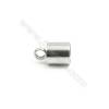 304 Stainless Steel Cord Ends   Size 6.3x10.4mm  Inner Diameter 5.7mm  Hole 2.5mm  200pcs/pack
