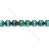 Rouleau de perles d'agate tibétaine chauffée Dzi rond diamètre 10mm trou 1mm longueur 39~40cm/tronc