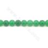 Heated Matte Tibetan Dzi Agate Beads Strand Round Diameter 8mm Hole 1.2mm Length 39~40cm/Strand