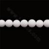 Perles Jade teinté ronde sur fil Taille10mm trou 1mm 15~16"/fil