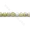 Perles Hotan Jade chinois ronde sur fil Taille 8mm trou 1mm 15~16"/fil