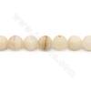 Perles de Jade teinté rond sur fil Taille 10mm trou 1.2mm 15~16"/fil
