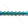 Dyed Imperial Jasper Beads Strand Round Diameter 8mm Hole 1.2mm Length 39~40cm/Strand