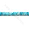 Perles de Jaspe impériale teinté rond sur fil Taille 6mm trou 1mm 15~16"/fil