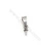 304 Stainless Steel Cup Pearl Bail Pin Pendants  Size 3x13mm  Pin 1mm  200 pcs/pack