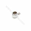 304 Stainless Steel Hollow Ball Charms Pendants  Diameter 6mm  Hole 1.5mm  200pcs/pack