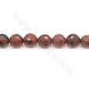 Perles obsidinne doré ronde facette sur fil  Taille 10mm trou1mm 15~16"/fil