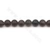 Natural Ice Obsidian Beads Strand Round Diameter 10mm Hole 1mm Length 39~40cm/Strand