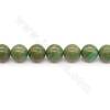 Perles Jaspe chinois ronde sur fil Taille10mm trou 1mm 15~16"/fil