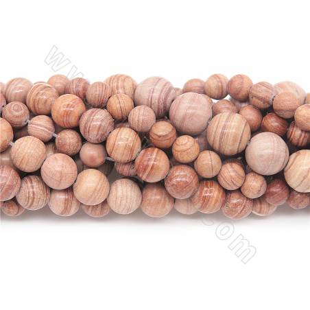 Perles de jaspe naturel rouge rayé, rond diamètre 10mm trou 1.2mm 15~16"/cordeau