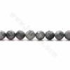 Natural Eagle's Eye Stone Beads Strand Round Faceted Size 6mm Hole 1mm 15~16"/Strand