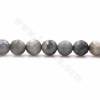 Natural Eagle's Eye Stone Beads Strands Round Faceted Size 8mm Hole 1mm 15~16"/Strand