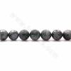 Natural Eagle's Eye Stone Beads Strand Round Faceted Size 10mm Hole 1mm 15~16"/Strand