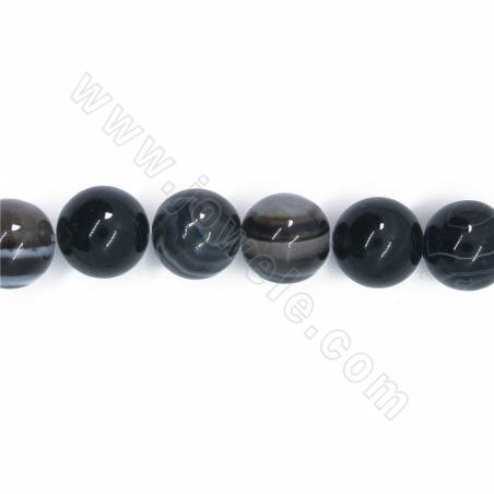 Natural  black sky eyes agate beads strand round  diameter 12mm  hole 1 mm 39-40cm/strand