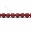 草莓晶串珠 切角圓形 直徑16毫米 孔徑1.5毫米 長度39-40厘米/條